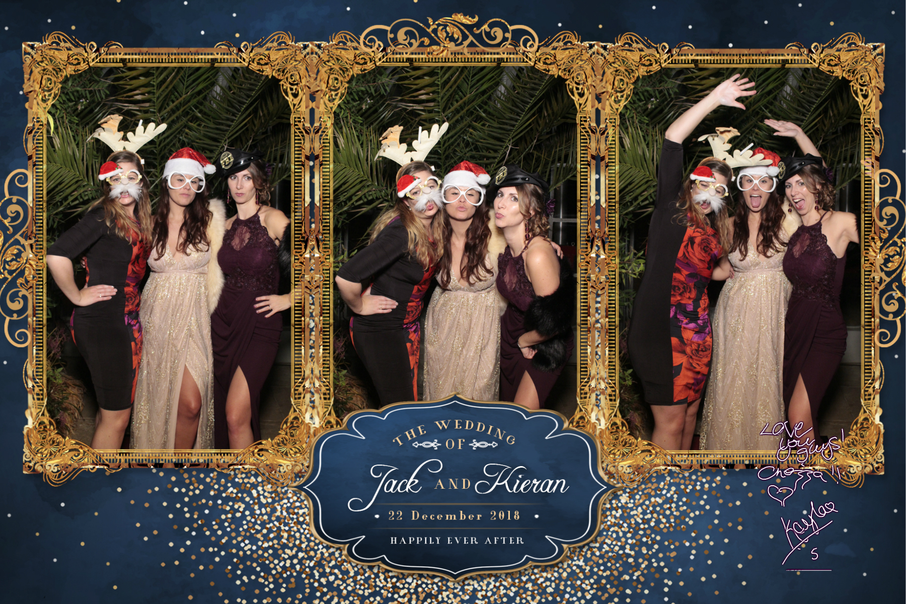 Jack and Kieran's Wedding | View more photos from the event at gallery.myphotoboothexperience.co.uk/u/MyPhotoBoothExperienceLtd/Jack-and-Kierans-Wedding